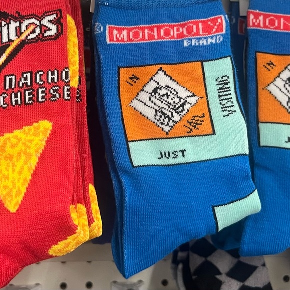 Paul Frank Unisex Black and Multicolor Monkey, Polo Club and famous brand socks. - Picture 4 of 11